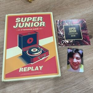 Super Junior 8th repackage Album: Replay